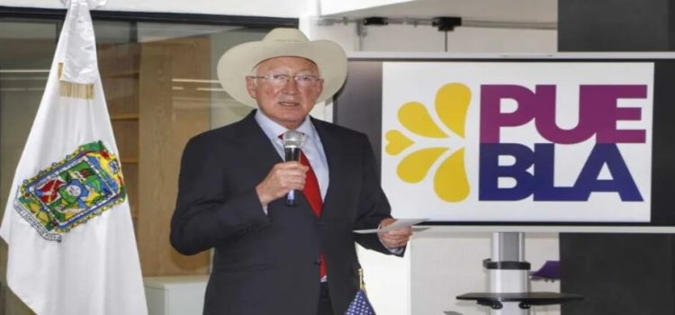 Puebla, estado seguro y atractivo para inversiones: embajador de EUA en México
