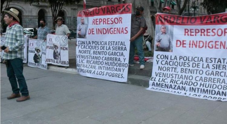 Habitantes del municipio de Pantepec acusan a Ardelio Vargas de desplazarlos de sus hogares