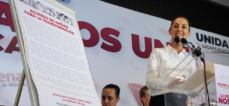 Sheinbaum firmará Acuerdo de Unidad por la Transformación de Puebla