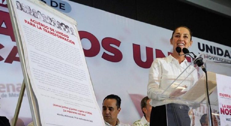 Sheinbaum firmará Acuerdo de Unidad por la Transformación de Puebla