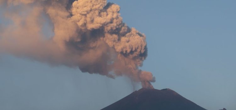 Semáforo de Alerta del Popocatépetl se encuentra en Amarillo Fase 2