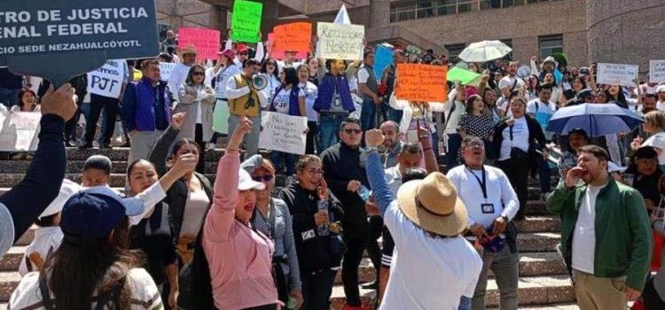 Trabajadores del Poder Judicial en Puebla extenderán el paro de labores una semana más