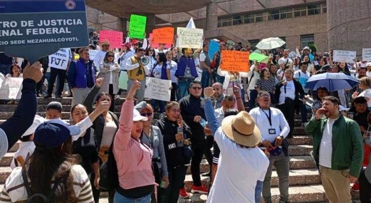 Trabajadores del Poder Judicial en Puebla extenderán el paro de labores una semana más