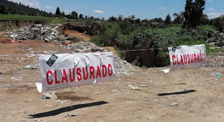 Secretaría del Medio ambiente clausura 13 tiraderos en Puebla