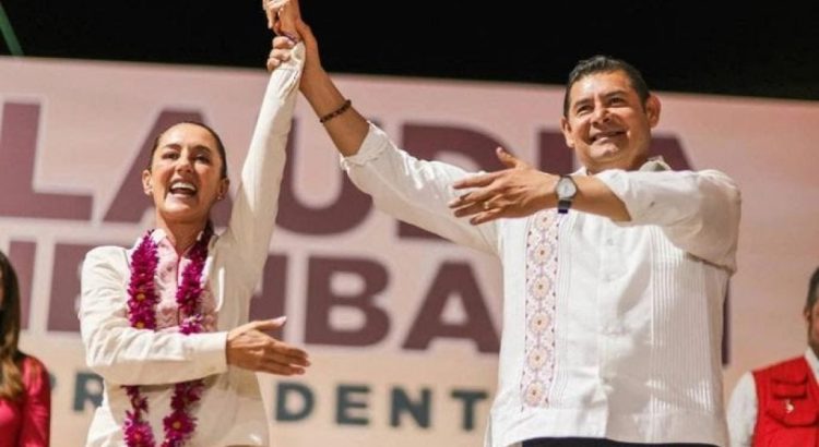 Puebla: Claudia Sheinbaum reconoce que Morena es “invencible”