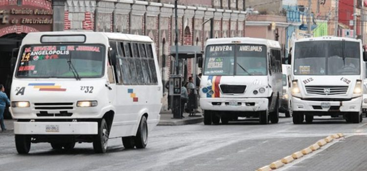 Concesionarios del transporte público solicitan elevar las tarifas en Puebla