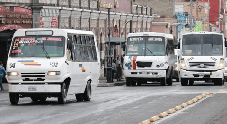 Concesionarios del transporte público solicitan elevar las tarifas en Puebla