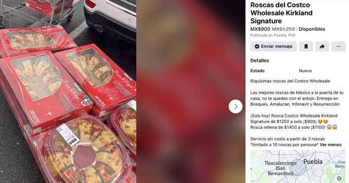 Fiebre de la reventa de roscas del Costco llega a Puebla