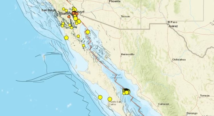 Mexicali en alerta amarilla tras enjambre de sismos Mexicali en alerta amarilla tras enjambre de sismos