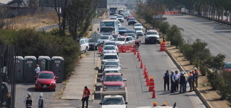 Reabrirán este 15 de mayo los carriles centrales de Vía Atlixcáyotl 