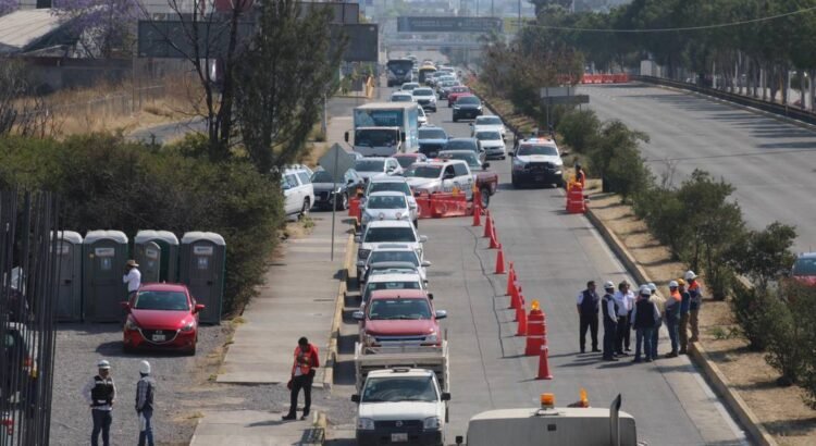 Reabrirán este 15 de mayo los carriles centrales de Vía Atlixcáyotl 