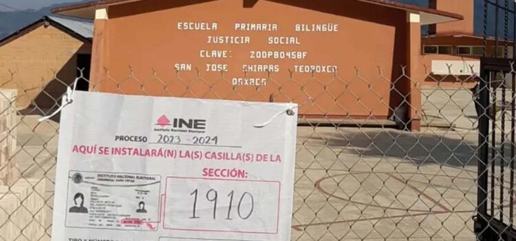 El magisterio de Oaxaca cierra las puertas a las casillas electorales