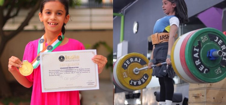 No se metan con Arshia… a sus 9 años es «la niña más fuerte del mundo»