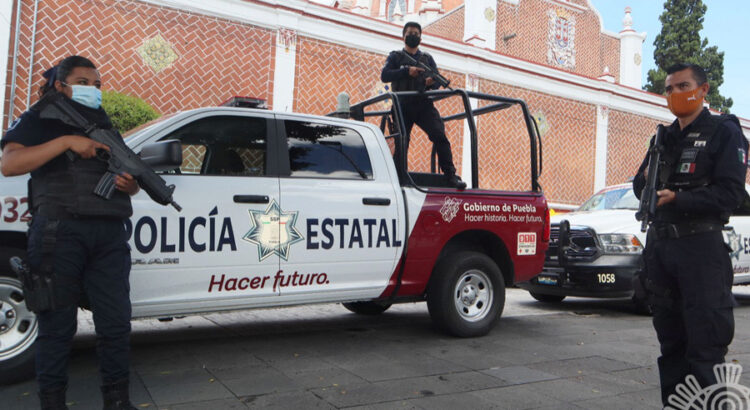 Policía Estatal de Puebla inicia operativo especial durante la jornada electoral