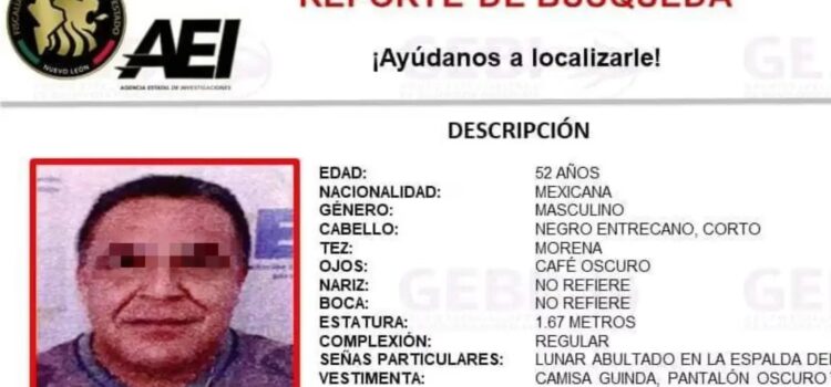 Desaparecido y encontrado… con su amante