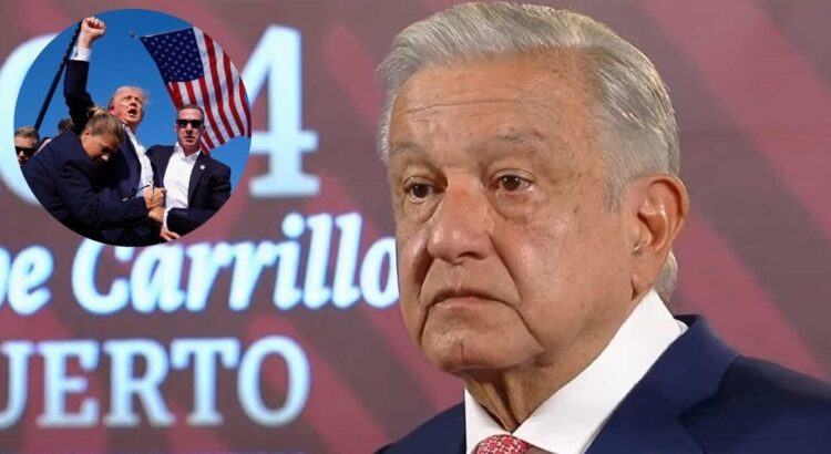 AMLO condena ataque contra Donald Trump