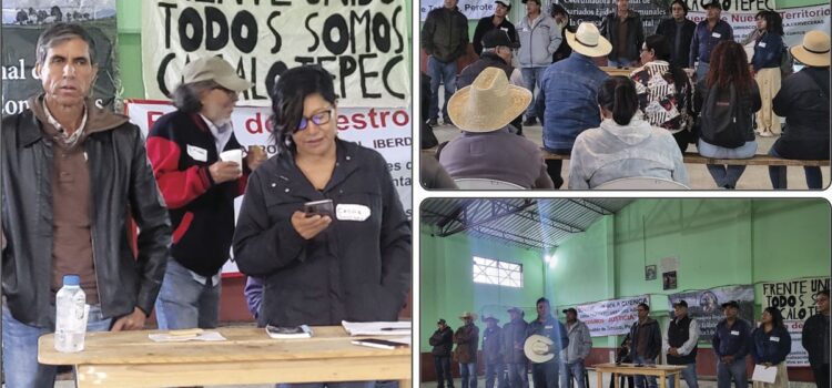 Campesinos de Puebla y Veracruz se declaran en rebeldia contra Conagua