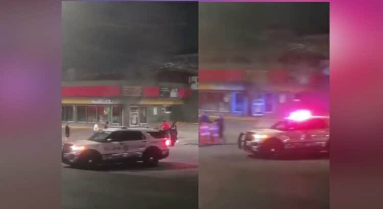 Balacera y ataque incendiario en Puebla deja dos policías muertos