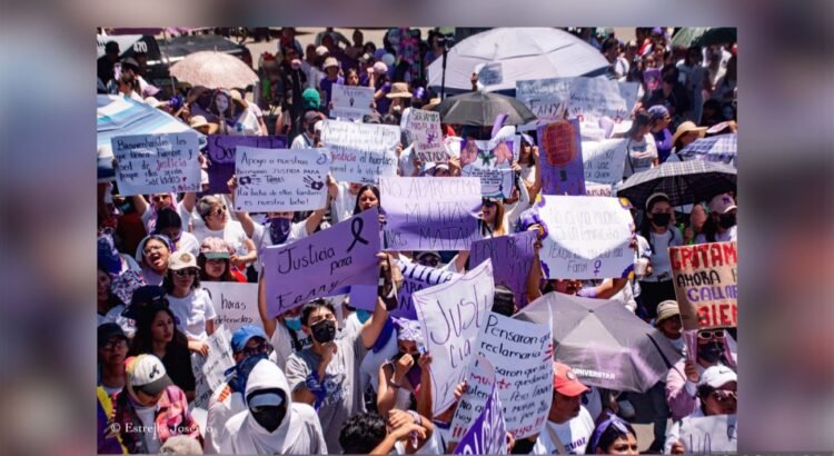 Con protestas en Puebla y Xicotepec exigen a la FGE justicia para Estefanía
