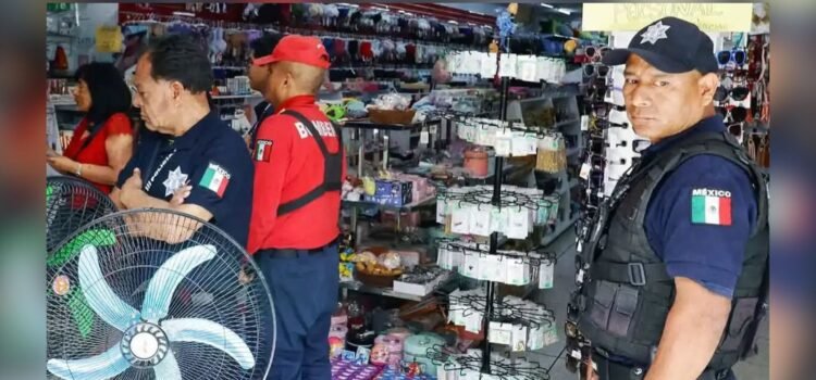 Más de mil 300 mdp en mercancía ilegal decomisada en tiendas chinas en Puebla