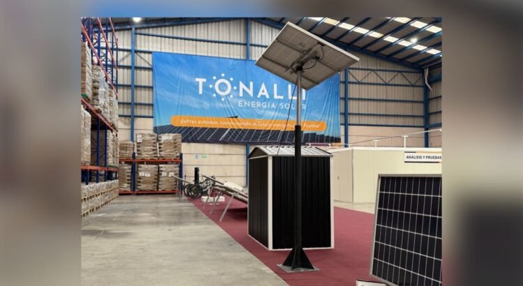 En Puebla, primera fábrica nacional de paneles solares “Tonalli”