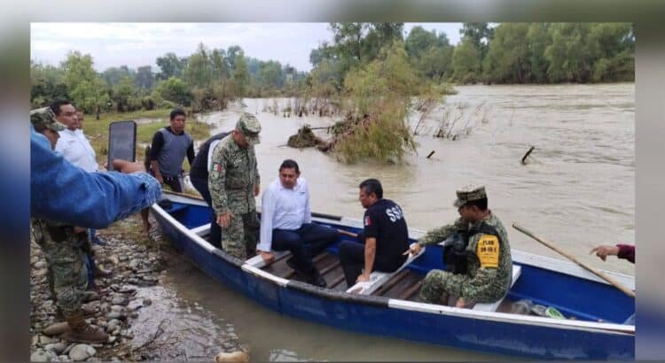 Desbordamiento en Puebla moviliza al Ejército y autoridades