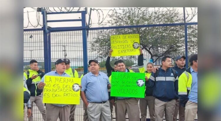 Alpura enfrenta protestas en varias plantas por presuntos abusos laborales y despidos