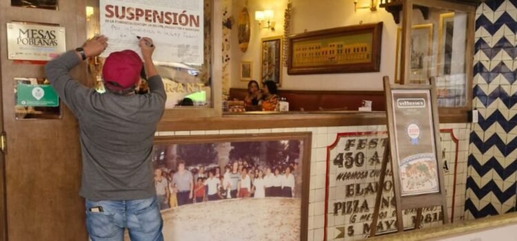 Profeco suspende tres restaurantes en Puebla Profeco suspende tres restaurantes en Puebla