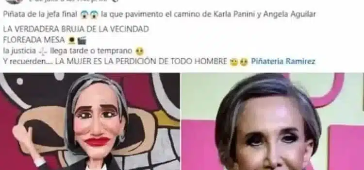 Se habían tardado: Florinda Meza ya tiene su propia piñata Se habían tardado: Florinda Meza ya tiene su propia piñata