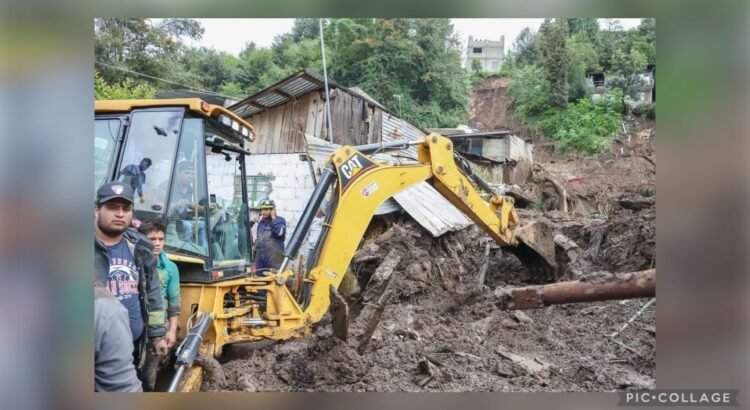 Diez muertos y graves daños en Puebla por la tormenta tropical Jerry
