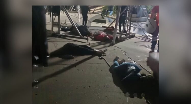 Ataque armado en Huejotzingo deja cuatro muertos y diez heridos