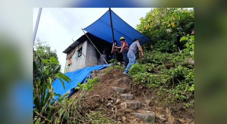 Más de 10 mil viviendas afectadas en Puebla por lluvias, familias recibirán apoyo federal