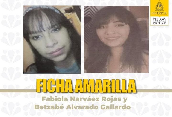 Interpol amplía búsqueda internacional de dos jóvenes desaparecidas en Puebla