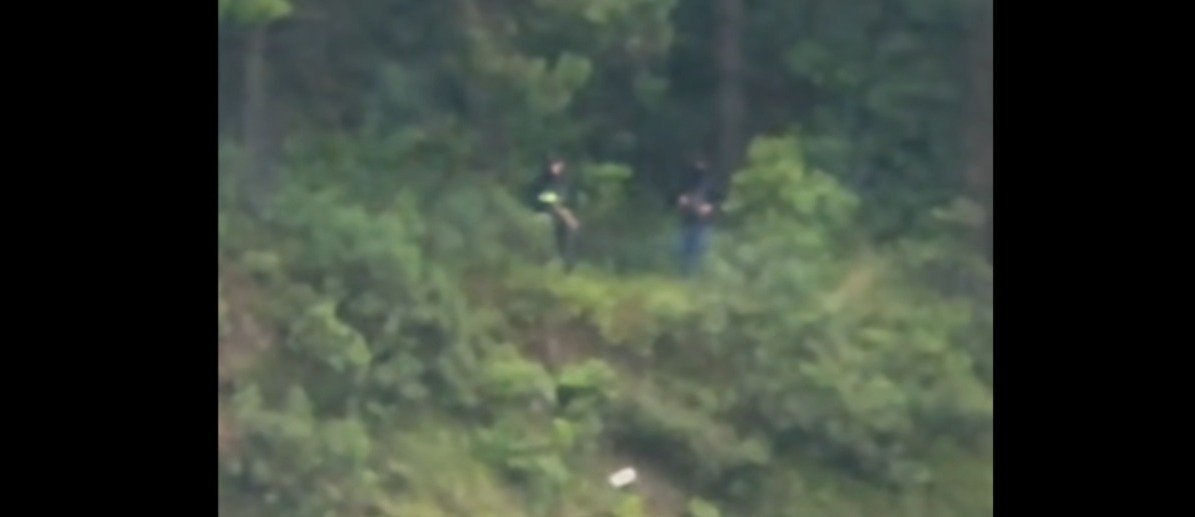 Captan a presuntos asaltantes escondidos entre la maleza en las Cumbres de Maltrata