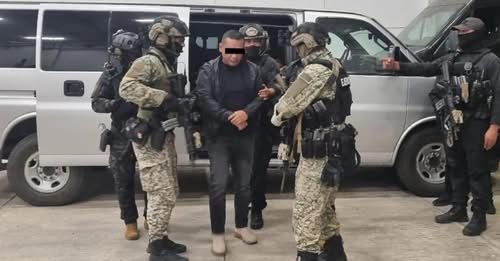 Capturan a el Tanque presunto operador del CJNG que operaba en Puebla